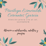 Psicologa Esmeralda Cervantes García