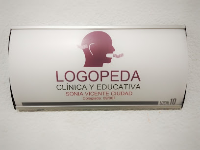 Logopeda Sonia Vicente Ciudad